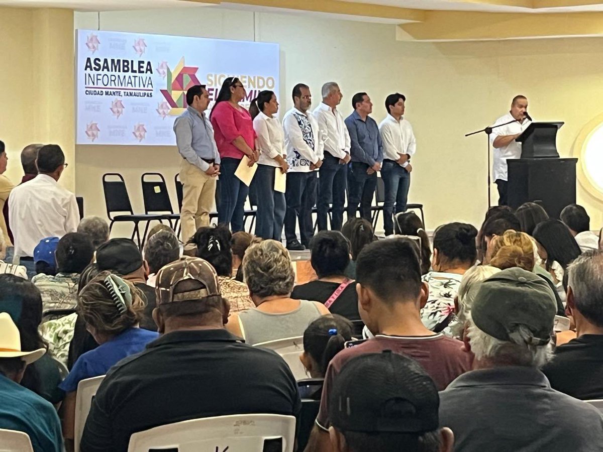 RENE_BEJARANO_M's tweet photo. El sábado 1 de agosto en El Mante, #Tamaulipas llevamos a cabo una exitosa Asamblea Informativa del #MNE. https://t.co/E67NH8SrFQ