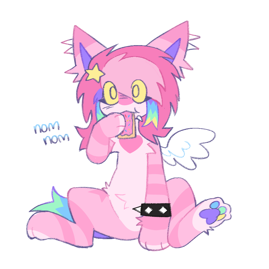 starcrvshed's tweet photo. nom nom ych OPEN !!🌈 
$2⃣0⃣ on my k0fi ^w^ link in reply! https://t.co/4JGpQ3zpAd