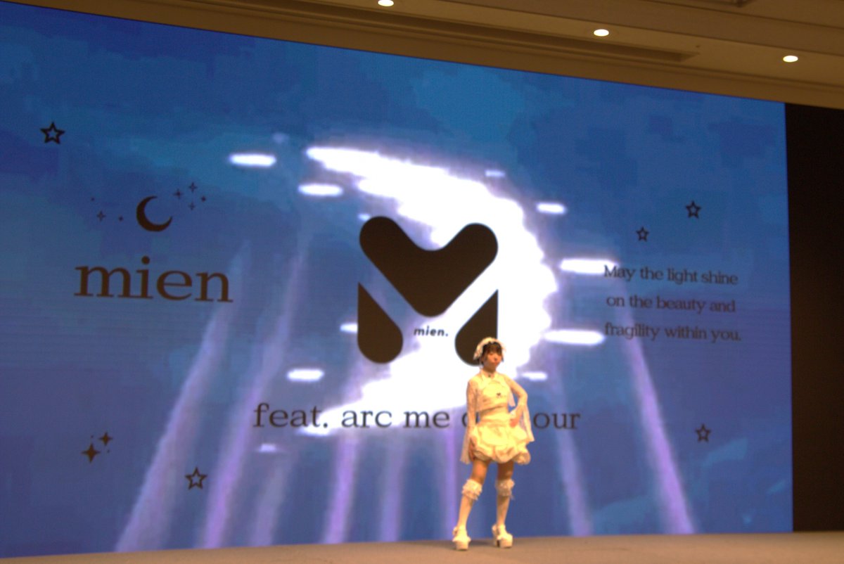 ayashii5's tweet photo. 2026.8.1 ファッションショーイベント #DESIGNZOO で #MIEN のモデル #ひなためい さんを見てきました。この手のイベント撮るの数が少なくてうまく撮れてない。於パシフィコ横浜 その１ https://t.co/QeMFU6SGD4