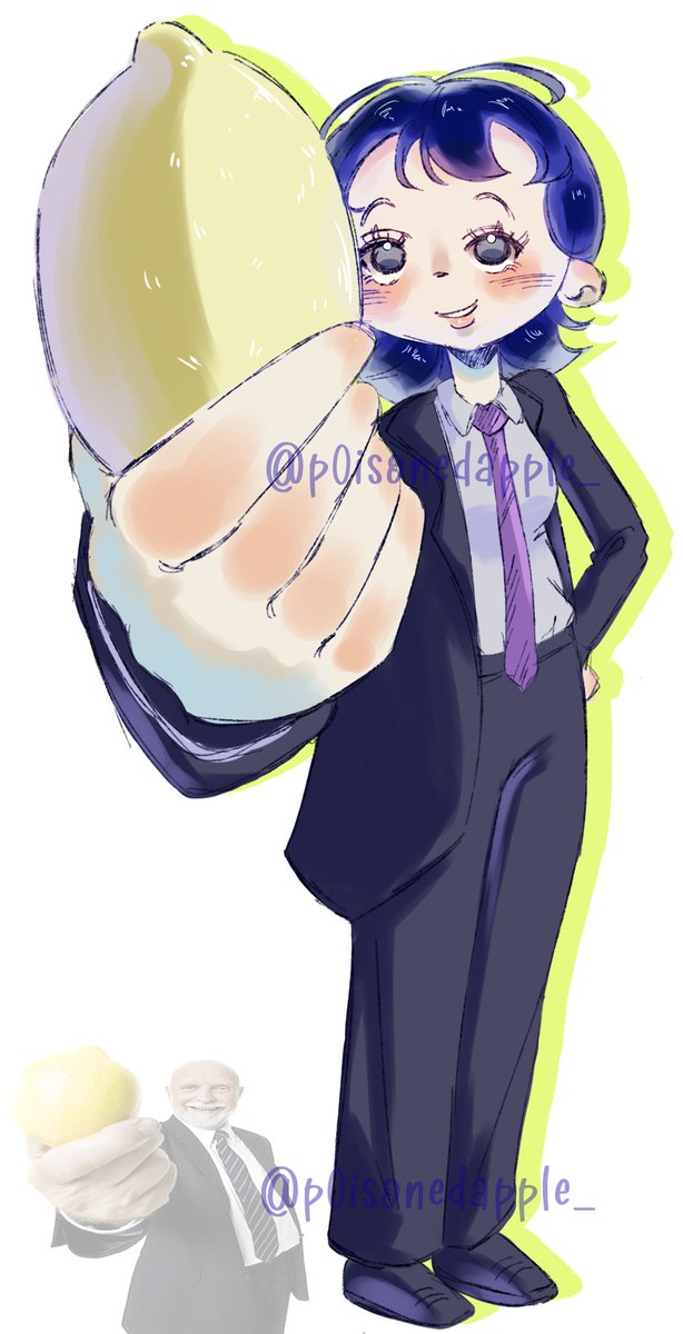 p0isonedapple_'s tweet photo. Lemon 🍋 #oc #digitalart https://t.co/egP5Jj4uLO