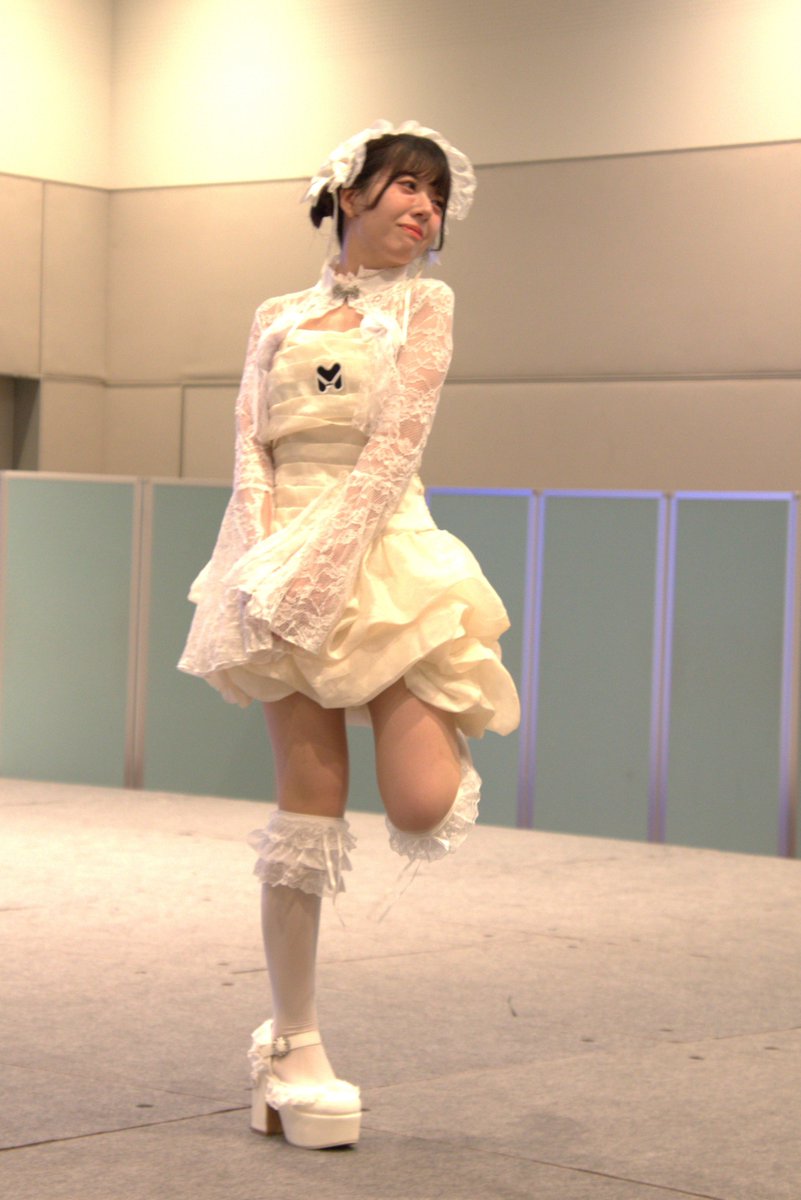ayashii5's tweet photo. 2026.8.1 ファッションショーイベント #DESIGNZOO で #MIEN のモデル #ひなためい さんを見てきました。於パシフィコ横浜 その２ https://t.co/9Z6IKxY8rh