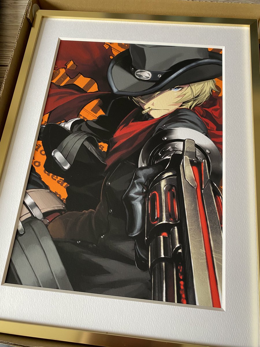 複製原画が届いて……ワァ……😭😭😭😭