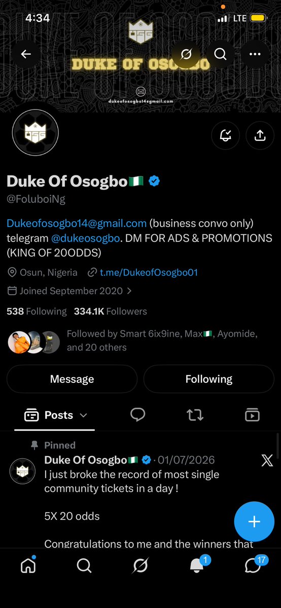 SimplyPaul0's tweet photo. @FoluboiNg boss abeg I dey always dey active for you 😭🙌
7016337291 
Opay https://t.co/3LPXKVnodF