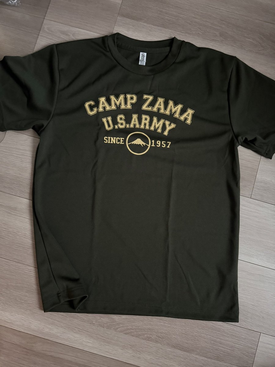 chack_jp's tweet photo. キャンプ座間のTシャツ買った https://t.co/vd3zBiPEen