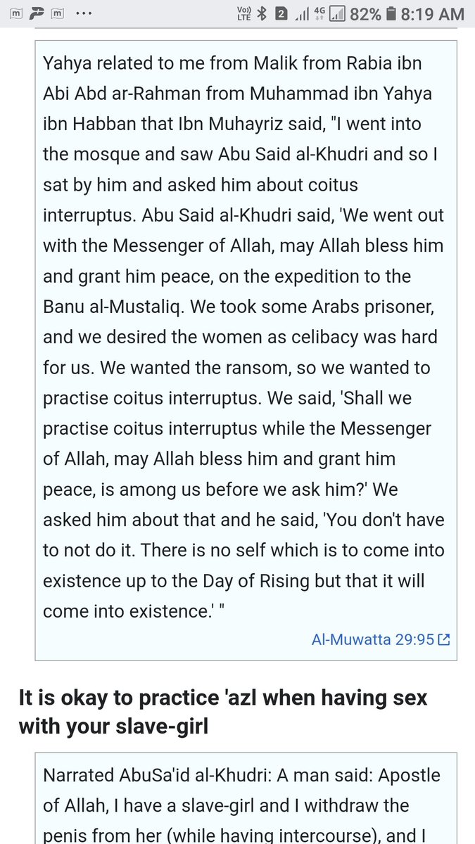 PRD0107's tweet photo. @aribmehr #Sharia approves #Slavetrade #Sexslaves etc.
What do you mean by Practicing Muslim?
Someone who believes in concept of " Mal E Ganimat" should be welcomed by Hindus with open arms?
Sahaba earned money by selling women POWs as #Londi.
You Advocate Islamic Sharia? https://t.co/xbsp3KtPSq