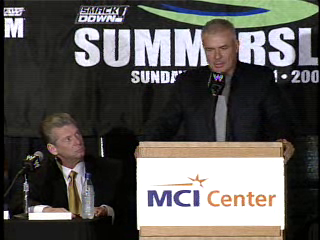 Redman8619's tweet photo. From my personal Vault  

Press Conference WWE #SummerSlam 2005

@VinceMcMahon @EBischoff @ShawnMichaels #HulkHogan #Batista https://t.co/UkfnMkDL7G