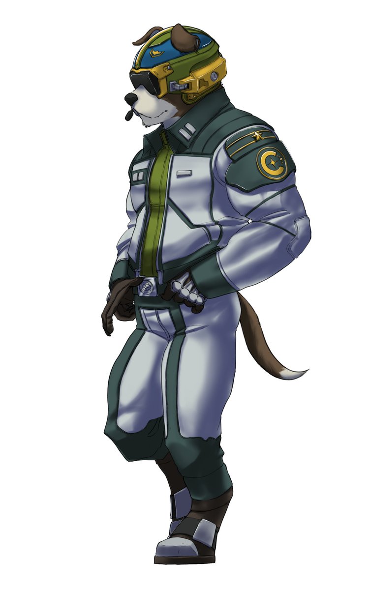 EpicBugCatcher's tweet photo. Found out Wing Commanders are a big deal so... 

BILL UPSCALE

Corneria's Ace of aces, Brigadier General Bill Grey!
#starfox #starfox2026 #スターフォックス #billgrey https://t.co/5KdJjFFfhA