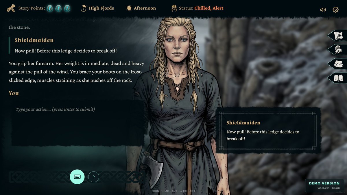 BlueandQueenie's tweet photo. What if the next time your talking to an NPC on your favourite MMO or fighting along side an NPC squad on the battlefield and you could talk to them directly and they would reply.  +Thats the goal of OMEA.

An AI-powered (not made) RPG game where you'll adventure on different stories with NPCs across time.  Really unique push in the gaming market 📢https://t.co/h1gx1YLw7N #ad