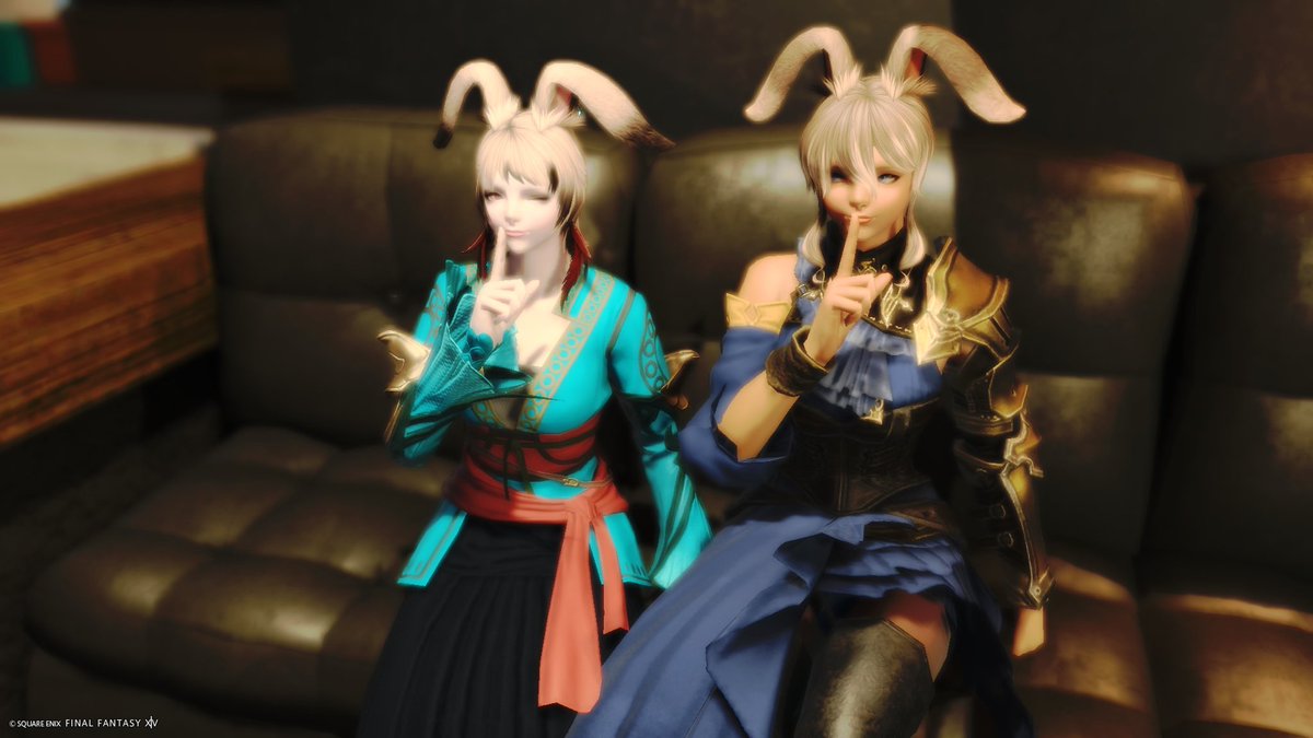 RRRP_ffxiv's tweet photo. ✿〜M様〜✿
最新オシャレを取り入れてご来店のM様…今日も麗しうさこ様🐰M様見ると褐色への夢が広がります…海に行って焼いてこようか…🤔
2枚目はメイド合わせ！闘うメイドさんとってもキュートでございました🫶💕眼福眼福ぅ✨️
話題が尽きず2周しても足りませんでしたわね…恐ろしい…！
#対話店F https://t.co/ybciZMeahH