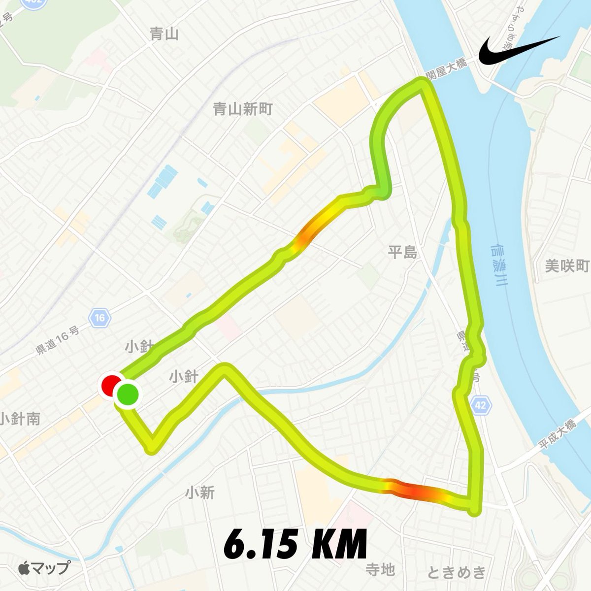 yana2193's tweet photo. 朝ラン。滝汗💦です。 https://t.co/WVkFwuQnfZ