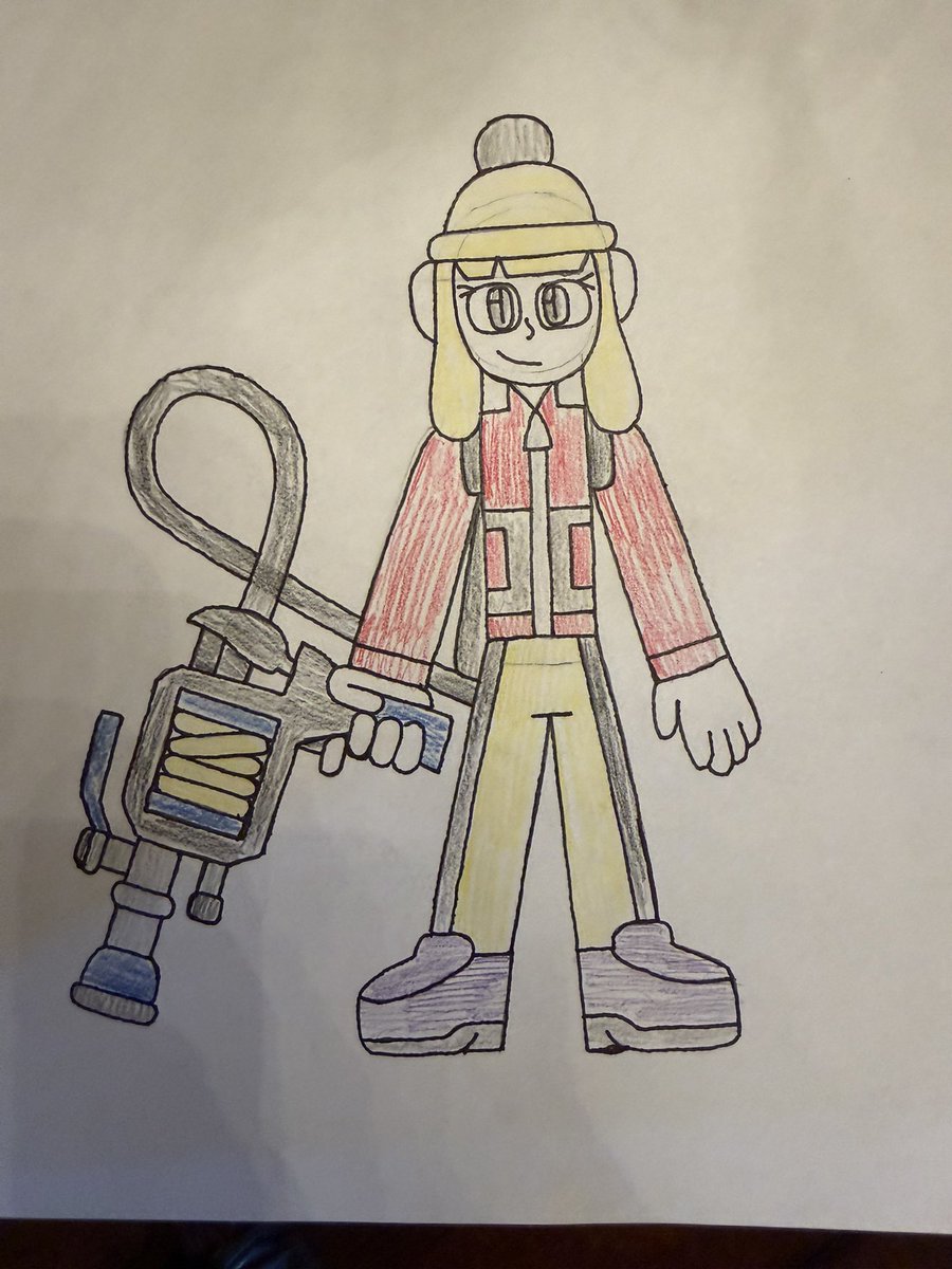 Agent_Number_3's tweet photo. New month! You know what that means. New character! Meet Retro. https://t.co/xgAg3E2caR