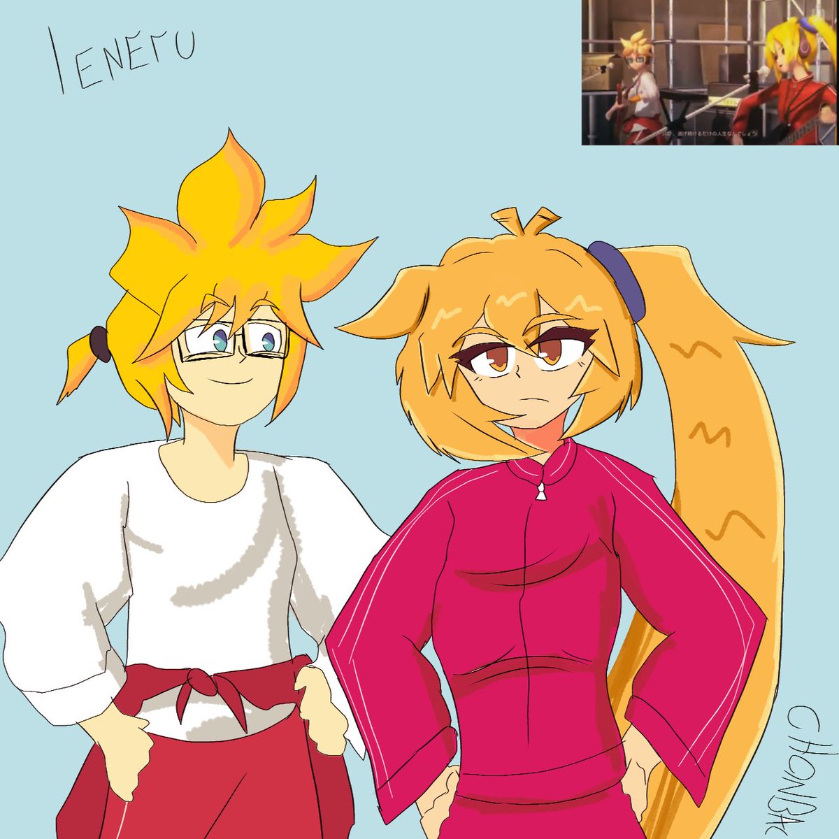 jonbac115337's tweet photo. referencia y resultado,no se que opinan,pero creo que lo hice mal, digo podría aver echo aún mejor #亞北ネル #亞北ネル #akitaneru #leneru #len #vocaloid #neru #dibujo #lenxneru #neruxlen #parati #neru #dibujo pero bueno espero que este estilo les guste asi haga mas💛☺️bendiciones https://t.co/kGWVNMKVCJ
