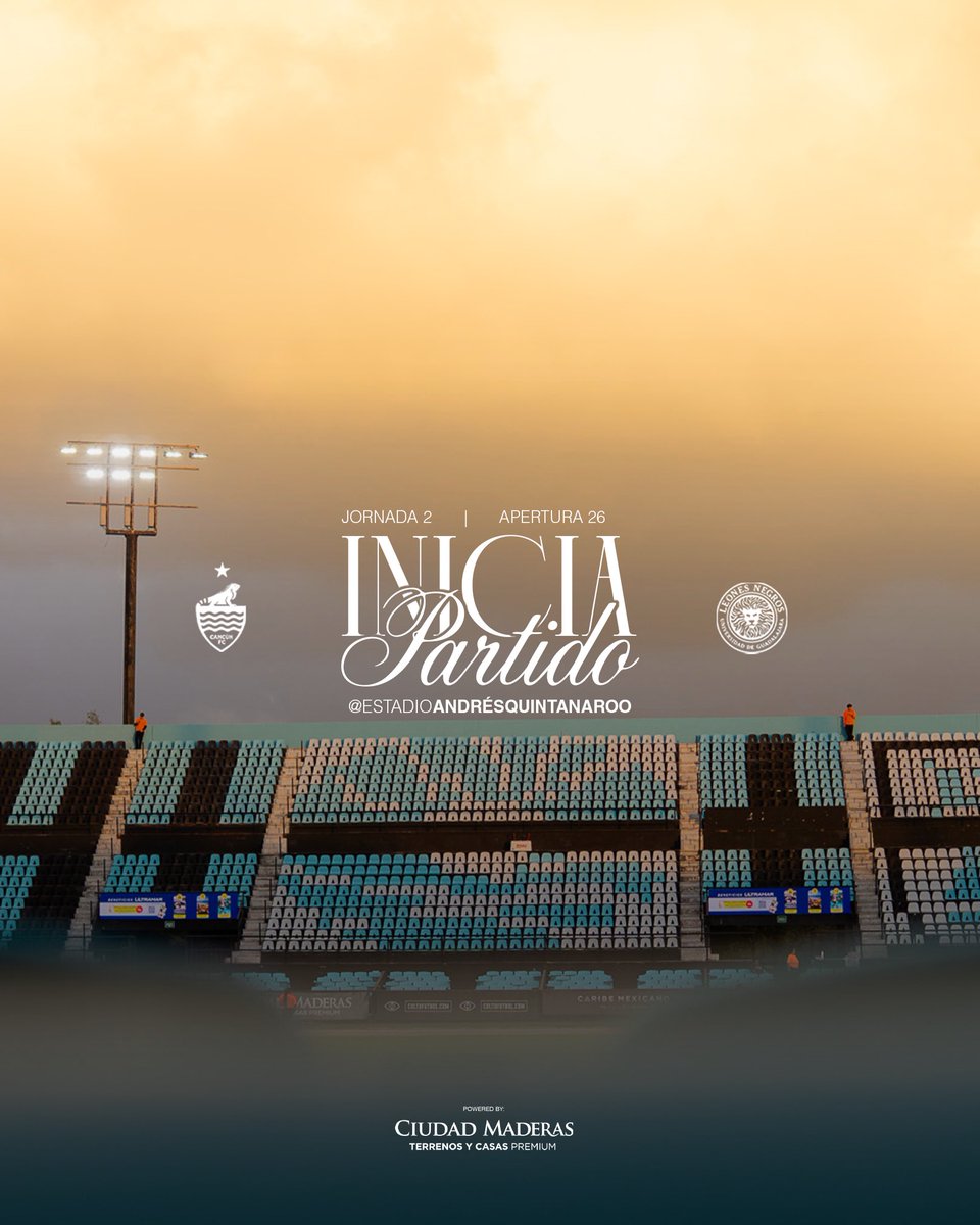 cancun_fc's tweet photo. ¡Comienza la historia!
¡Vamos Cancún!

#CiudadMaderas https://t.co/KXDdDsRJpP