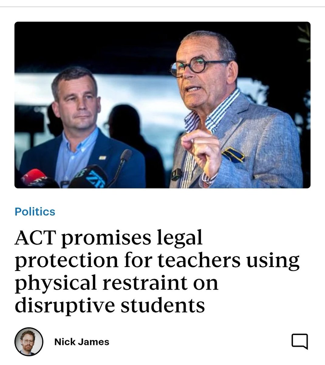 FrankMcRae's tweet photo. You can always count on @actparty to stand up for new zealands hard working child abusers https://t.co/Z6wtxK20hK