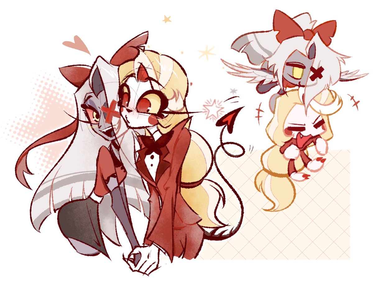 LoopAin625's tweet photo. I don't have much to draw recently
#chaggie #hazbinhotel https://t.co/U8BkVI8mWE