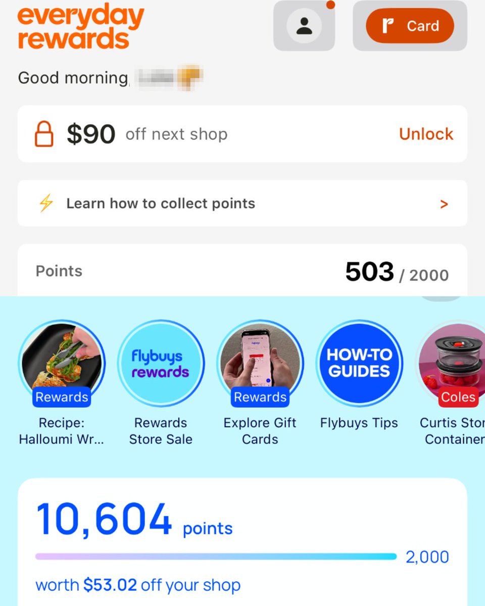 t0xicsn0w's tweet photo. Hot take: Supermarket rewards programs aren't always the bargain they claim to be.
Scam or legit? Tell me your thoughts. How many do you use, and what's your biggest gripe?
#Coles #Flybuys #Woolworths #EverydayRewards #Australia https://t.co/uHOh5y9x2Q