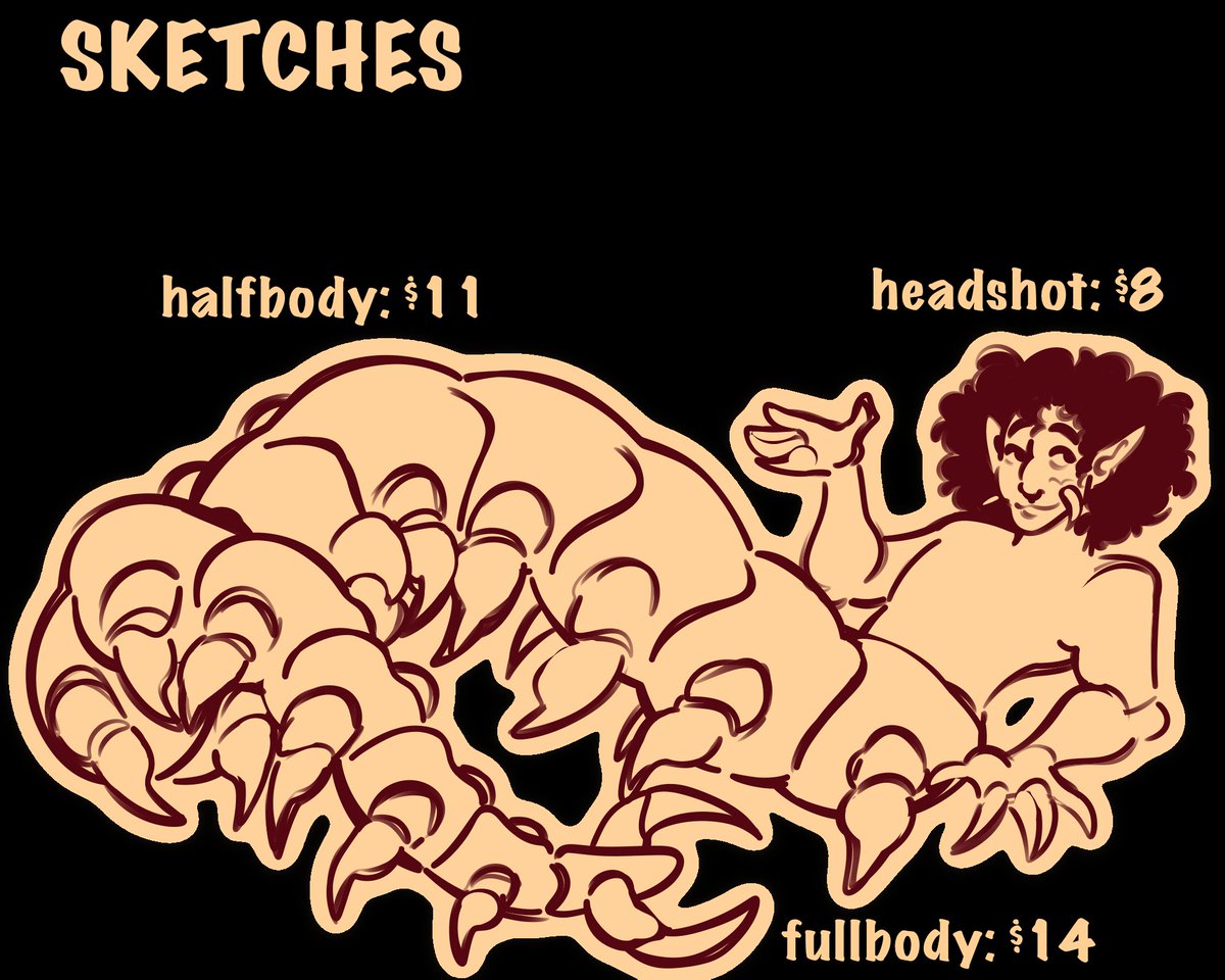 appleudcake's tweet photo. hello i am giving this platform one (1) more go at posting on it so here is my comm sheets just to get them out of the way #art #commissionsopen https://t.co/knpTim9FVR