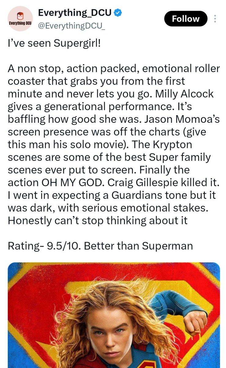 Superman tweet media