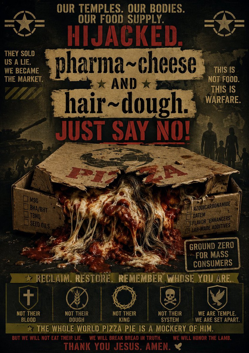 AmberSkybow's tweet photo. #cheese #dough #hijack #sayNO https://t.co/riPVCZ1NaE