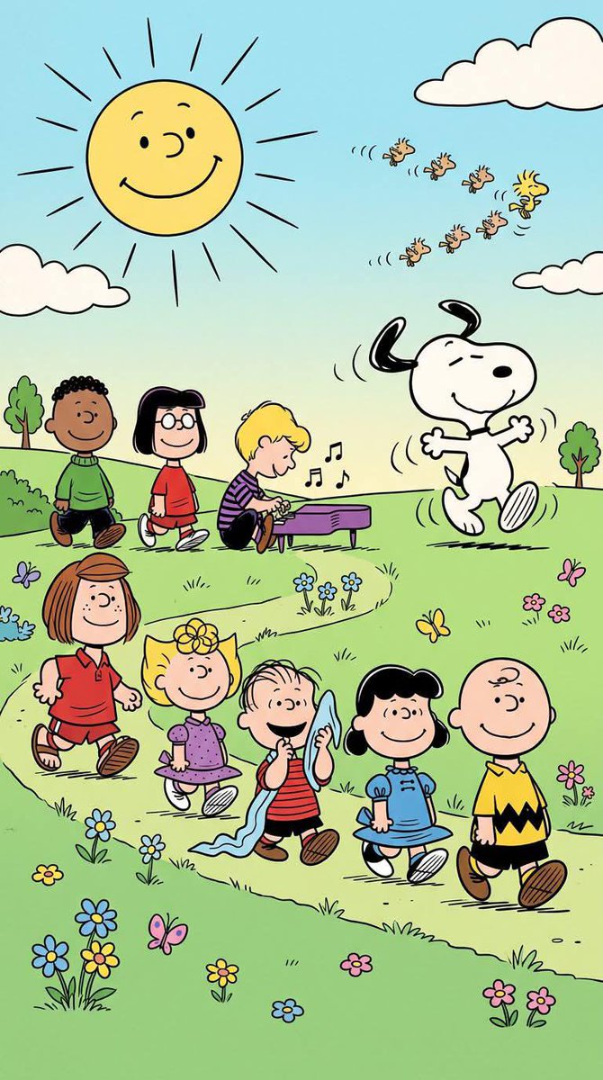 BleedSnoopy's tweet photo. Every sunrise is better with friends. ☀️💛 https://t.co/gQpGuT2eLQ