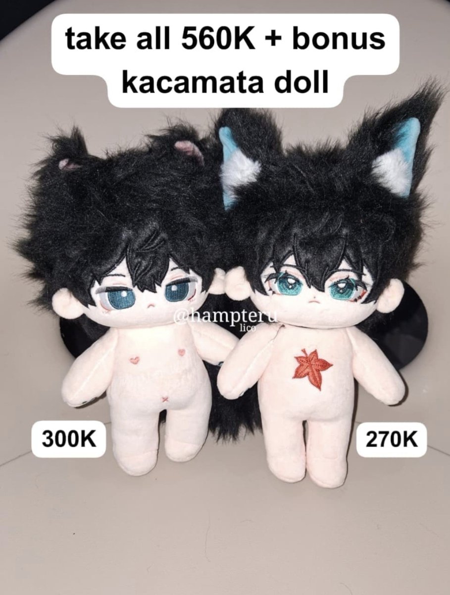 hampteru's tweet photo. #wts doll dan heng honkai star rail 20cm, price is NEGOTIABLE and excluding ongkir 🍁

good condi - ga pernah dibawa keluar - dijual karena cuma jadi pajangan 😭

#warunghsr #zonauang https://t.co/ErGB34tdor