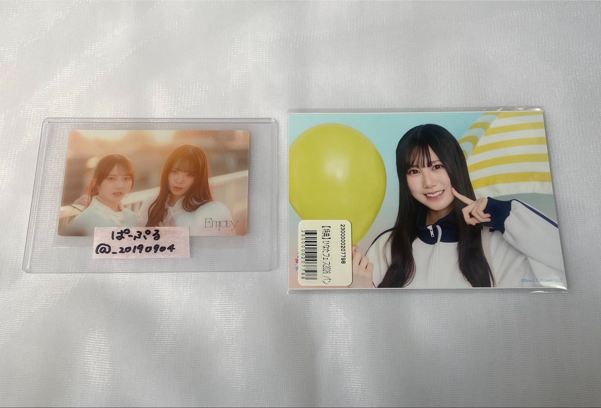 _20190904's tweet photo. 日向坂46 生写真 交換 トレ トレード
ひなたフェス パンフレット 特典

譲 ) 鶴崎

求 ) 下田 or 坂井

郵送トレ
よろしくお願いします🙇🏻 https://t.co/oQFhpR8faa