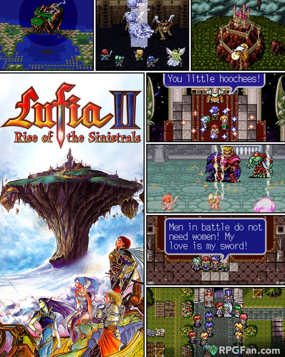 rpgfancom's tweet photo. Lufia II: Rise of the Sinistrals was out 30 years ago in NA (1996) for SNES!💎With lots of heart, a lotta laughs, oodles of puzzles, and great twists... This was an incredibly well-rounded classic RPG.

Reviews + Features: https://t.co/pkg4tSBHTU https://t.co/hJUM42KpIz