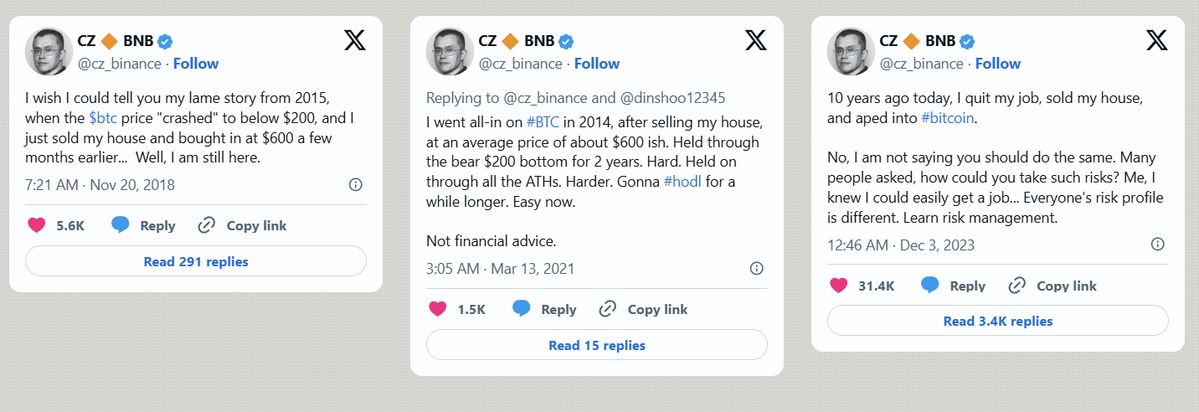 HouseonBSC's tweet photo. CZ has posted about this story 3 times in 5 years and says house every time

When he talks about this story again, he will post house again 🏠 https://t.co/aNhPrKVtC8