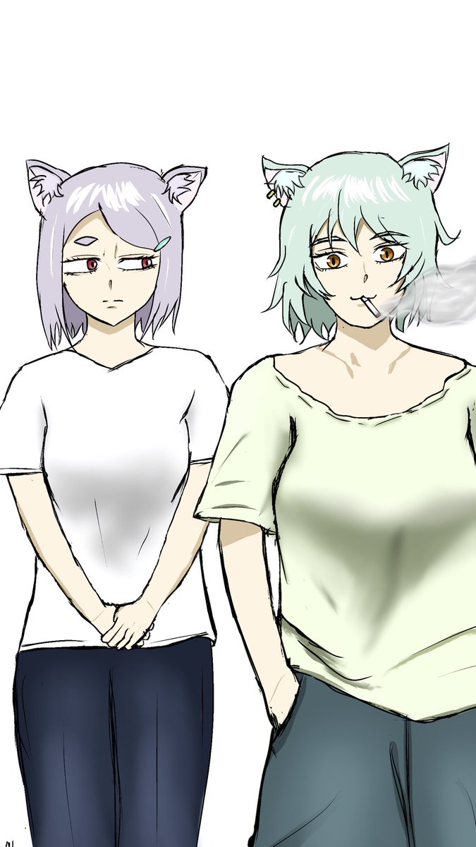 m1kit0_111's tweet photo. ヤニねこ[文字なしver.]

 #イラスト  #illustration https://t.co/hOzSDcTVHa