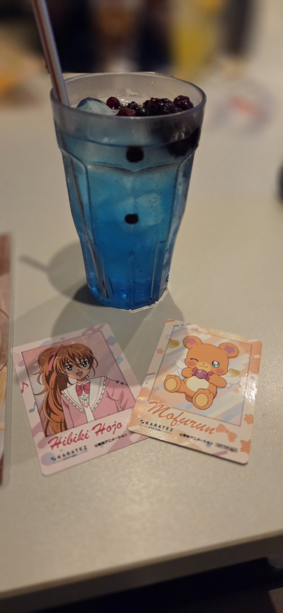 sakura_n_namida's tweet photo. カラ鉄のプリキュアコラボ来てる

こちらはエレンのコラボドリンク

カードは、エレン出なかたよ(´；ω；｀) https://t.co/bD6SvV9IjV
