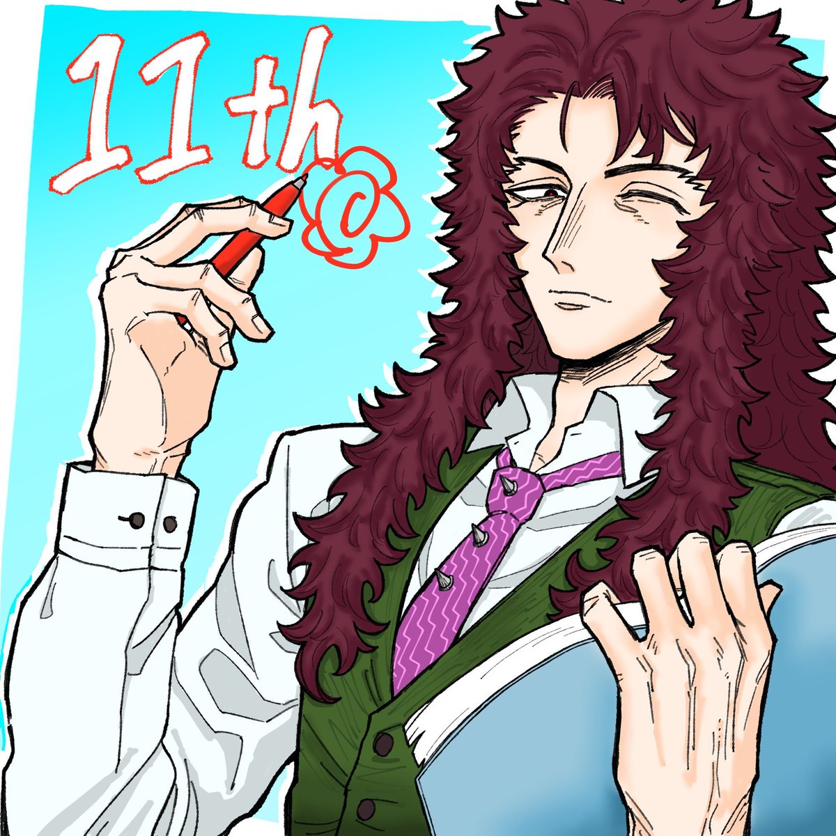 akuerius00's tweet photo. 11周年おめでとうございます！
#FGO11周年メッセージ #FGO11周年 https://t.co/N4dUng5Vpj