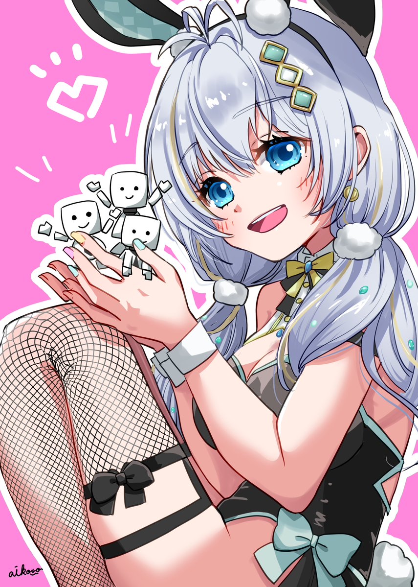 aikoro_happy's tweet photo. 🐰♥️　#SiroArt https://t.co/bGz20huPwD