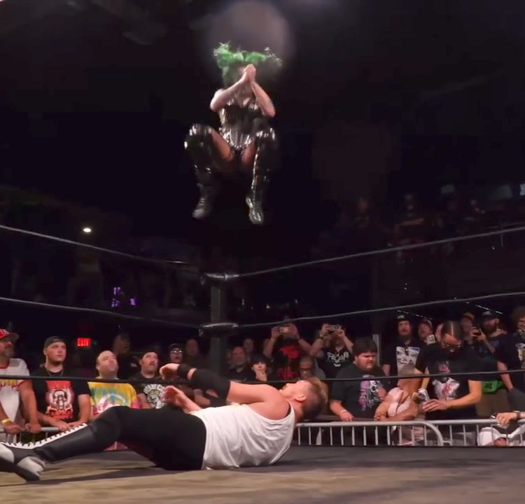 NVhowlingWolves's tweet photo. Totally believe @ShotziTCB π€ can fly!!!
π #GCWRude on TrillerTV https://t.co/BVNVxxigr7