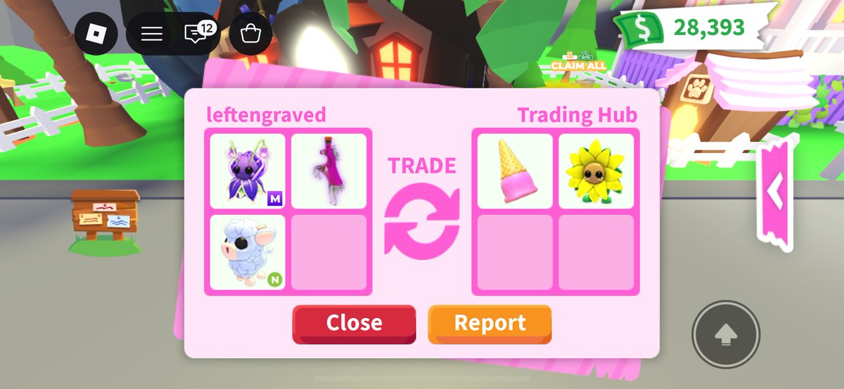 iloveeadoptme's tweet photo. another trading hub win :p https://t.co/YqIdo8aEav