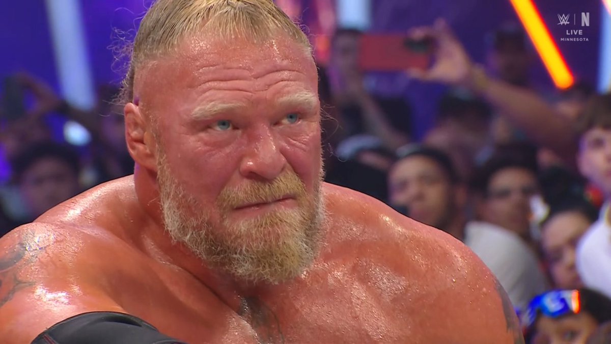 EliteClubS0B's tweet photo. If tonight was the last time we ever saw Brock Lesnar compete in a WWE ring...

Thank you, Brock. 👏

A true once-in-a-generation athlete. ❤️

#SummerSlam https://t.co/VW2v9zQ0GQ