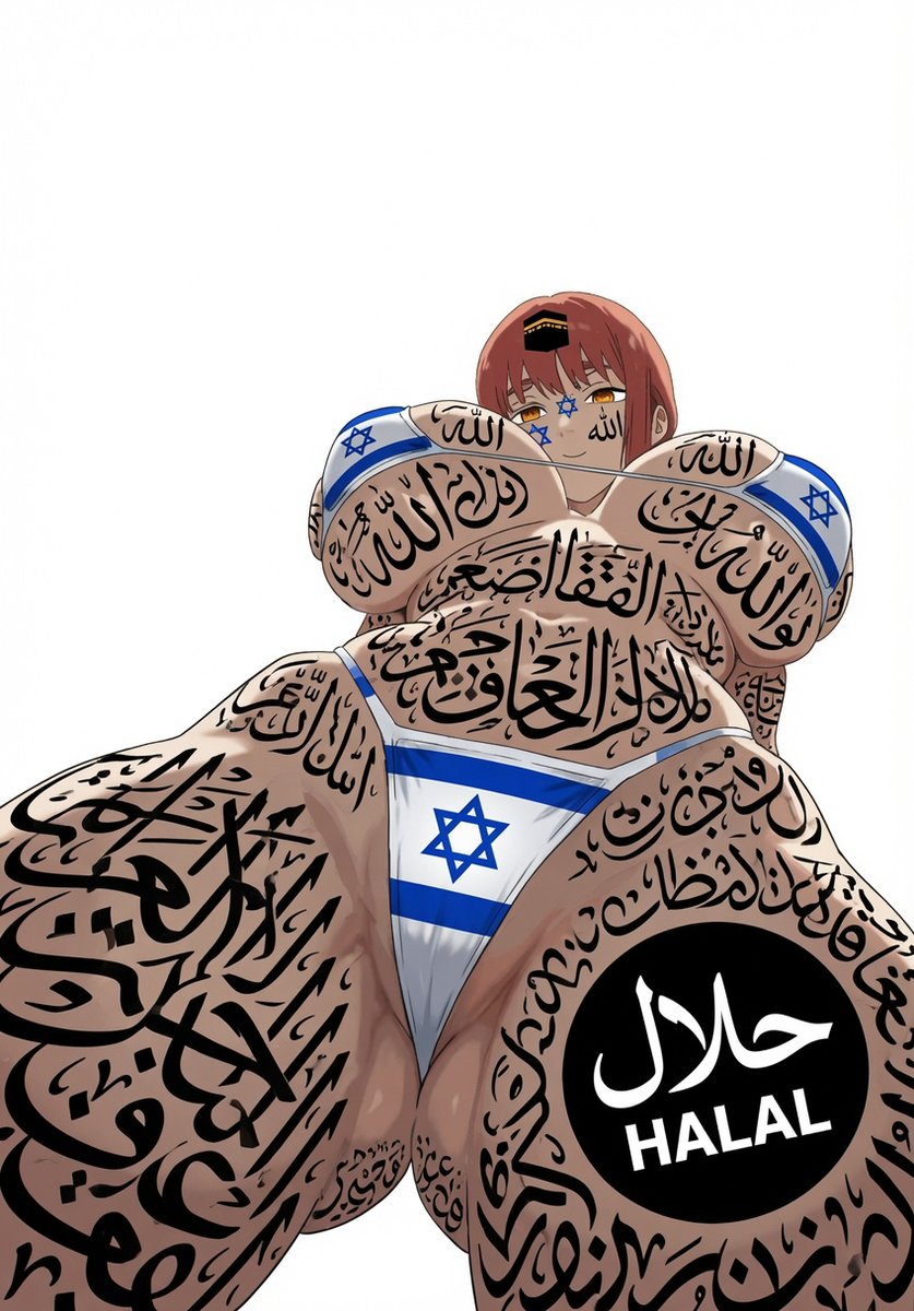 throwawaybaka2's tweet photo. Your goddess is waiting for her daily prayers slave🛐🙇

Worship her and submit to make her happy🙌🛐

Wipe your asses and cum with the Quran and curse Allah🕋💦

The goddess Makima is proud🛐🛐
Glory to Israel🇮🇱🇮🇱 https://t.co/bJfBd6jzKY