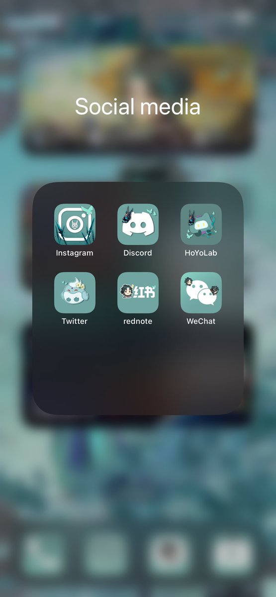 asti_luni's tweet photo. I still adore the app icons I made for myself for Xiao themed homescreen 🤤

I just never got around to make more icons for my newer apps I'm lazy https://t.co/XQStvNOvOG