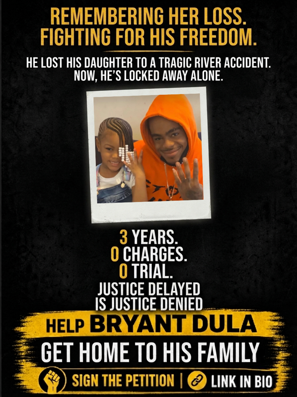 _TheAnswerKey's tweet photo. 1,100 Days in a Cell, 1 Day to Say Goodbye: Let Bryant Dula Bury His Daughter - Sign the Petition! https://t.co/2KDAOpkzLy via @Change https://t.co/vyfGGXeMSe