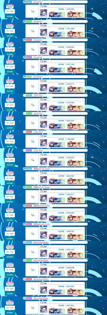 bloomyoiyami's tweet photo. えじさんソロ全曲🥇💟 https://t.co/ZMSs4tsIvf