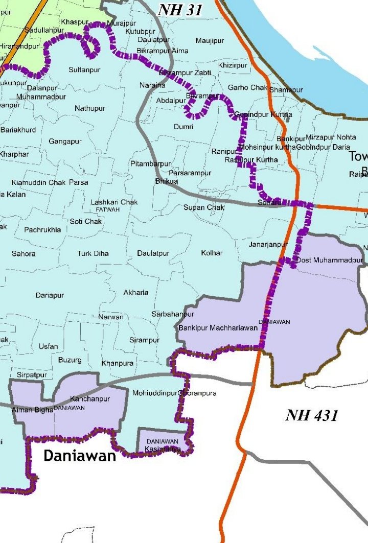 vikasanandjee's tweet photo. Patna Township Plan nearest Daniyanwa Area https://t.co/G1f2NJoWk5