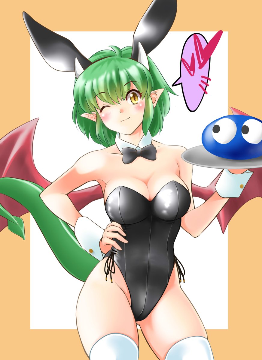 nanaofutaba's tweet photo. #ドラコケンタウロス生誕祭 
#ドラコケンタウロス生誕祭2026
#バニーの日
ドラコちゃんおめ！！ https://t.co/AC9PcAn6ga