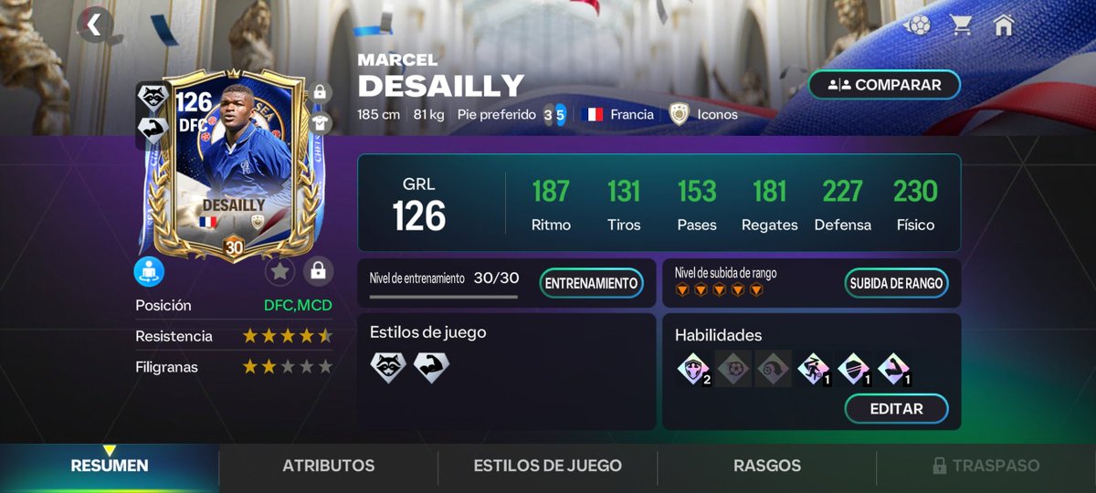 jorge_ponce94's tweet photo. La suerte me acompañó hoy con 1 ticket #desailly
@tutiofifa @legas1710 @DIOCFC_PAT0OO @ADRIANEF_OF @Franklyn_Games @FrankH2H @RodrigoMoo9 @nitrofm7 @HDWolvie https://t.co/VT8X6MIbP7