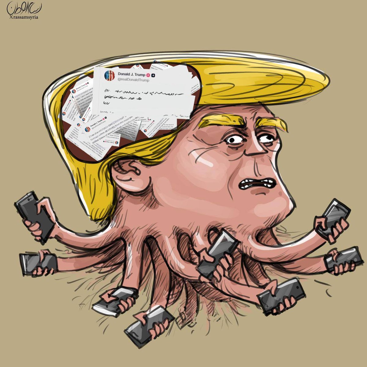 a___x280's tweet photo. Trump's current look π
#looooooooooL https://t.co/9Ui5urSycG