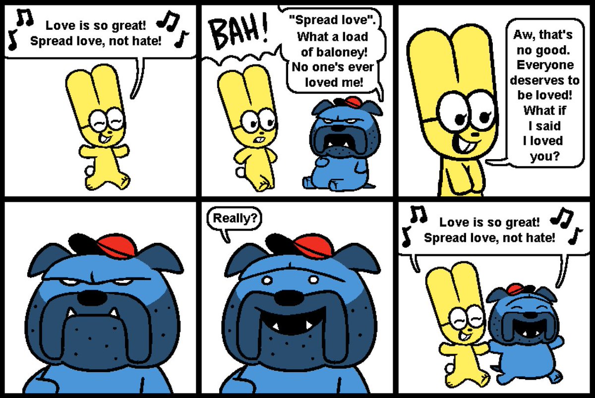 CatgirlBnuuy's tweet photo. Bnuuy spreads the love https://t.co/Dj8N10U0QL