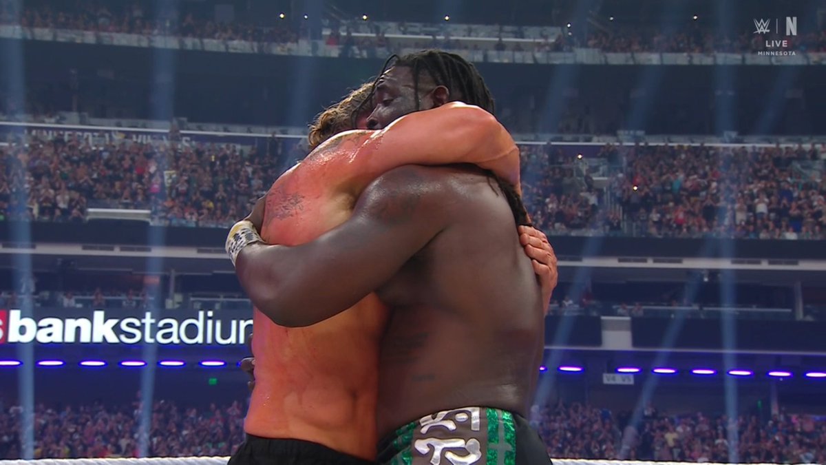 MexiRacc's tweet photo. @MrSantiZap Absolute Cinema

It might not have a 30-minute match, blood, or any too crazy bumps, but it told us all that Oba Femi is the next big thing in WWE. https://t.co/2nfAyVSblP