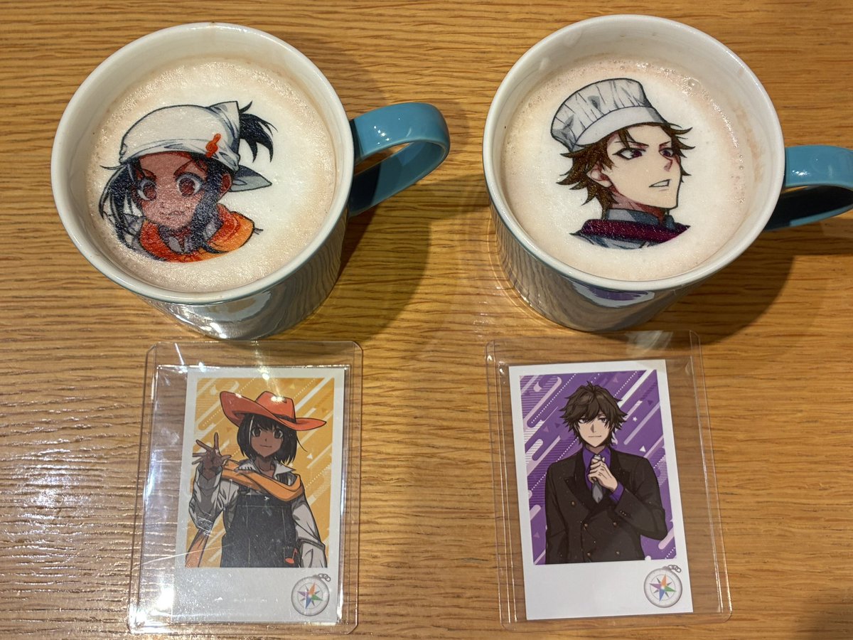 haduo888's tweet photo. ランダムココアとかカフェオレ２つ頼んだときって、片方SD固定やと思ってたら、どっちも等身きてびっくり(´⊙ω⊙`)

夕方から親友が合流して一緒に楽しんでくれるらしいから楽しみ🥰 https://t.co/m5XjMGiy0y