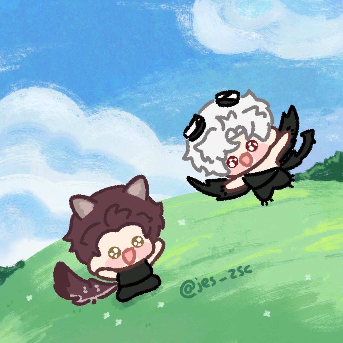 jes_zsc's tweet photo. 🐦‍⬛🐺 https://t.co/y1ZiSEVZu7