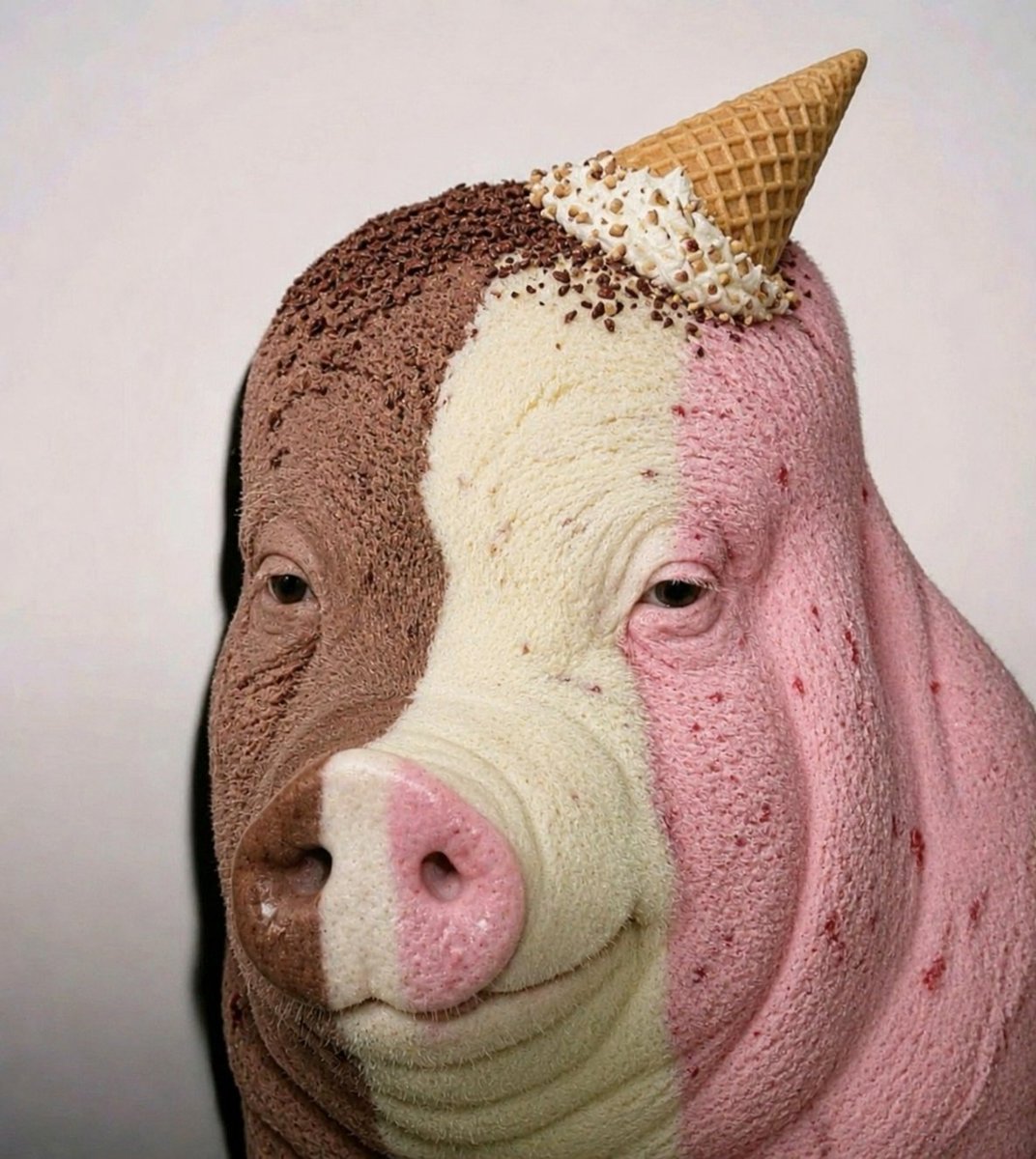 Hermesdeclown's tweet photo. End your day with some ice cream wigger pigs. https://t.co/DPROJJUo4d