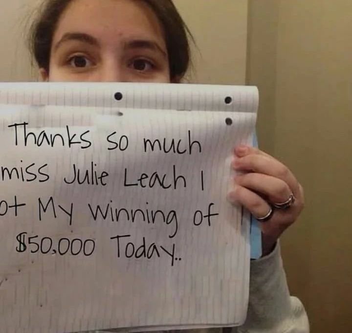 JulieLeachcuxt's tweet photo. No risk, No gain and also a big congratulations to you https://t.co/tfKKPDcYkw