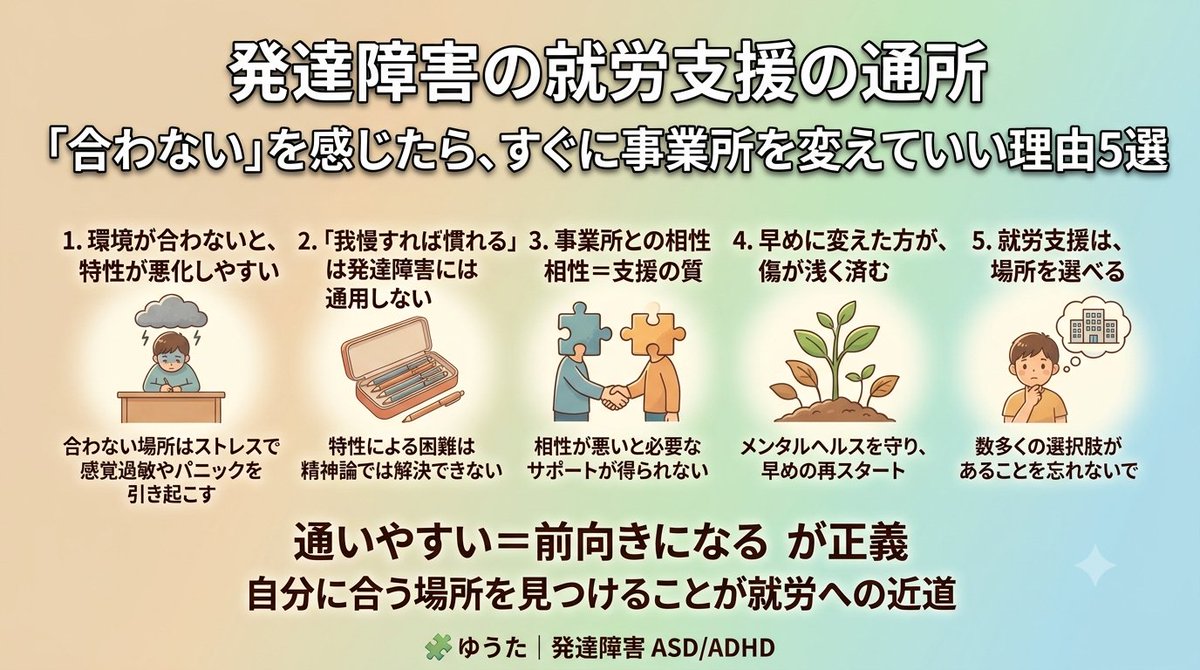 🧩ゆうた |発達障害ASD/ADHD💬 tweet media